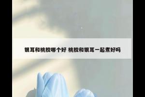 银耳和桃胶哪个好 桃胶和银耳一起煮好吗