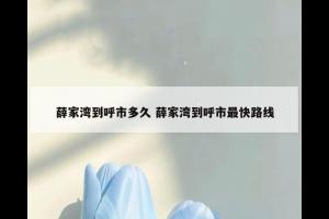 薛家湾到呼市多久 薛家湾到呼市最快路线