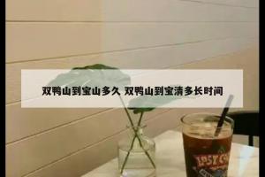 双鸭山到宝山多久 双鸭山到宝清多长时间