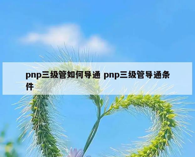 pnp三级管如何导通 pnp三级管导通条件