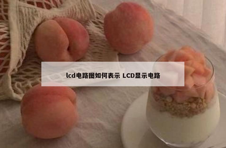 lcd电路图如何表示 LCD显示电路