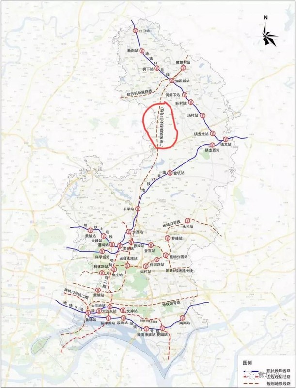 广州地铁建设与规划，看看有没有机会通到你家