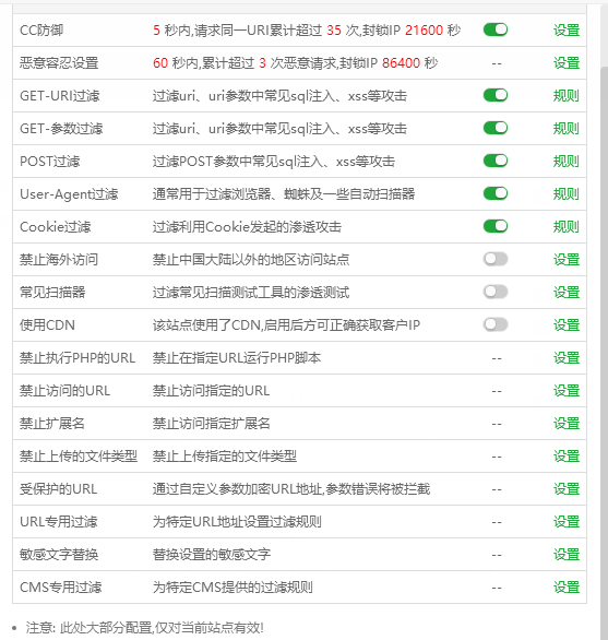 宝塔Nginx防火墙插件使用教程,宝塔防火墙