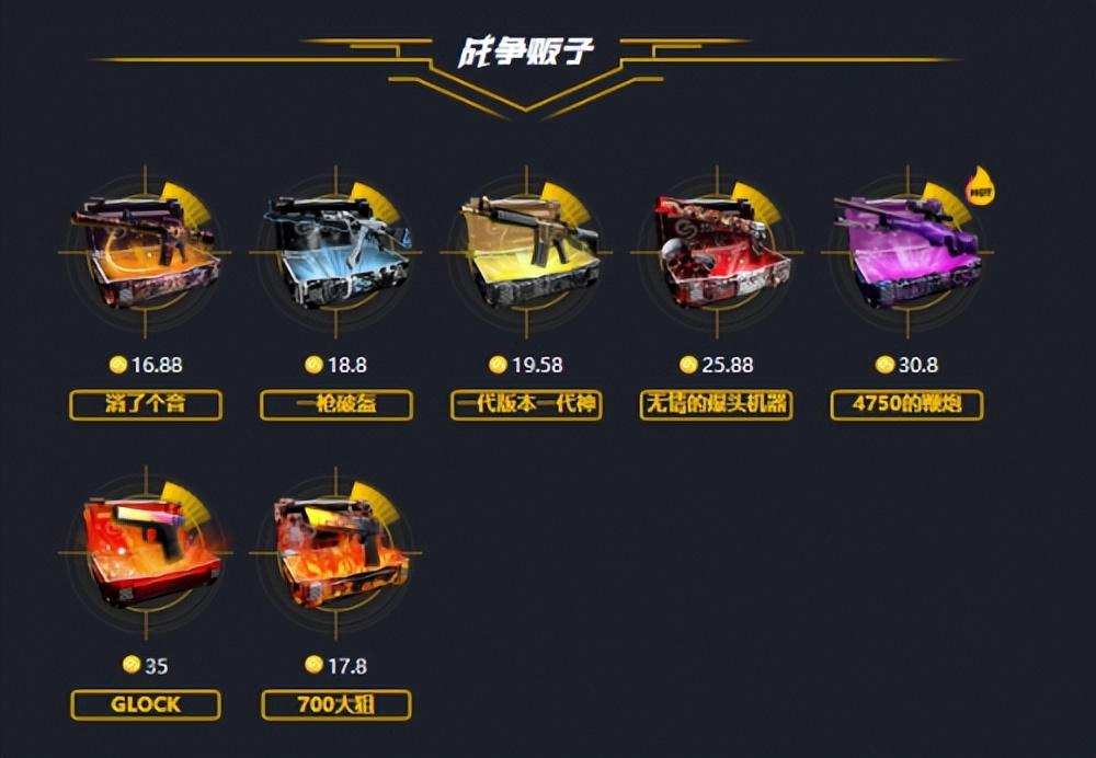 csgo推荐开什么箱子，CSGO不同箱子开箱概率对比