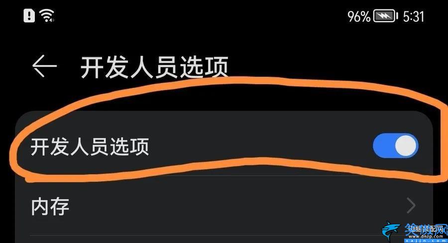 华为怎么退出开发者模式,华为手机取消录屏白点教程