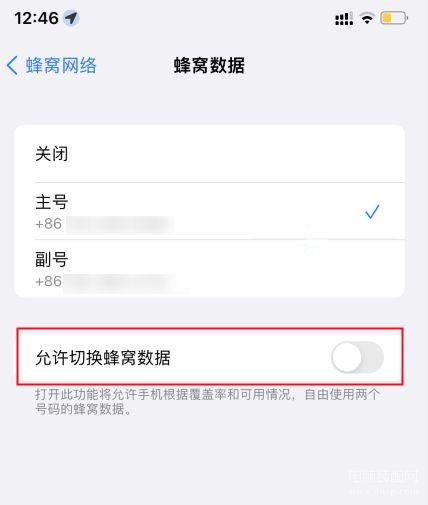 苹果手机切换主副卡怎么切换(iPhone12双卡模式方法介绍)(图3)