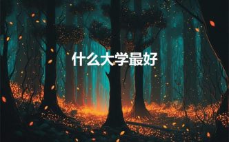 什么大学最好 秒懂：最好的大学是什么大学