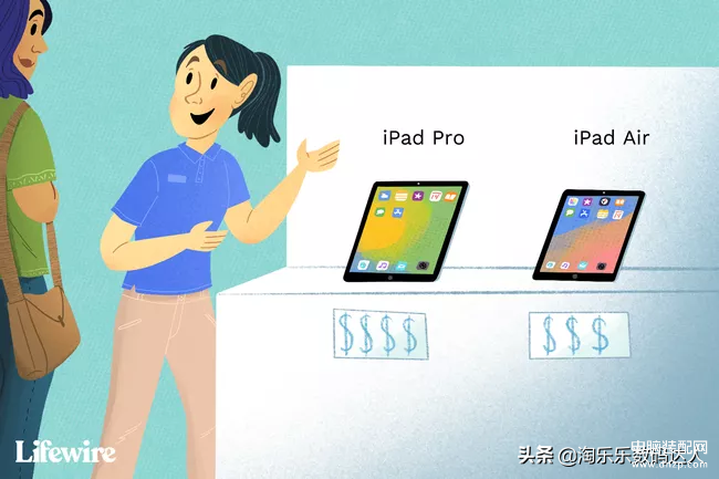 苹果平板Air和pro有什么区别,iPad Pro和Air不同之处